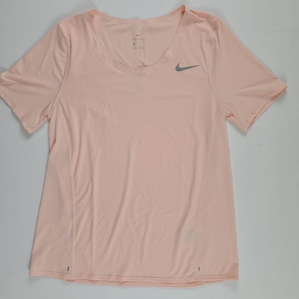 Nike Dri Fit Wmn's Sm Pink Work Out Tee